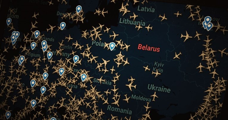 Bjelorusija je otela avion Ryanaira. Sad zračni prijevoznici moraju letjeti oko nje