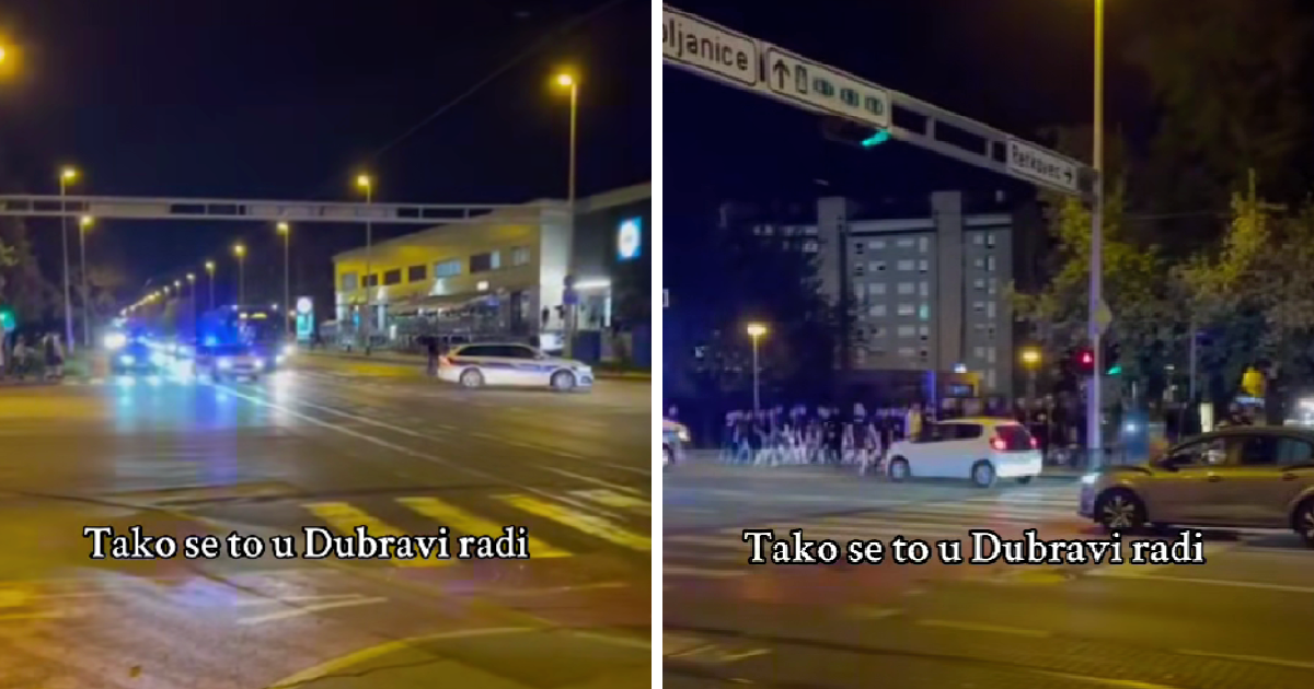 VIDEO Širi se snimka. Mladići sinoć patrolirali Dubravom