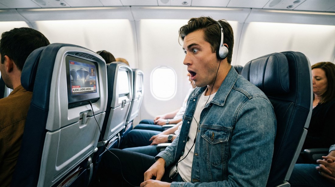 Tip kaže da je cijeli let slušao razgovor pilota u kokpitu: "Je li to uobičajeno?"