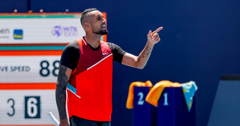 Kyrgios kažnjen za ispade u Miamiju