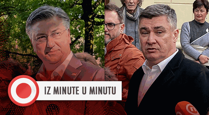 Plenković kršio izbornu šutnju pred kamerama. Milanović glasao i napao Plenkovića