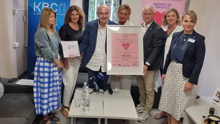 Obrtnici pomogli u obnovi riječke Klinike za tumore