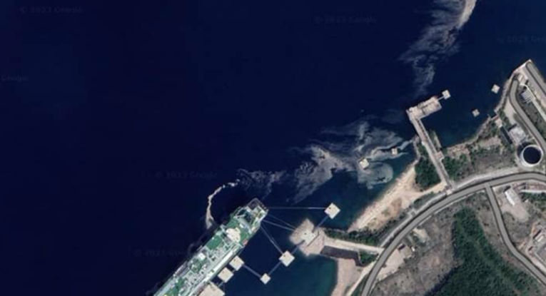 LNG Hrvatska: Nema onečišćenja, na fotografiji s društvenih mreža je cvjetanje mora