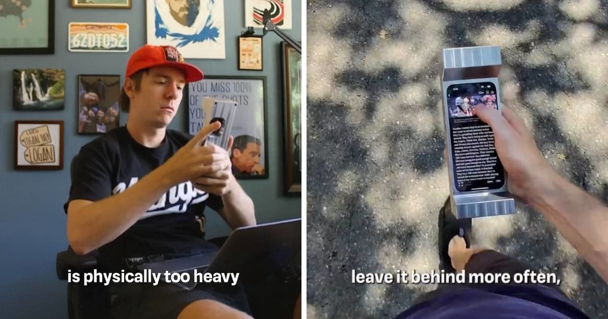 Tip postao viralan zbog izuma koji mu pomaže da manje koristi mobitel