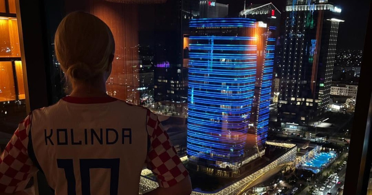 Kolinda u Uzbekistanu navija za Hrvatsku: "Ajmo, Vatreni!"