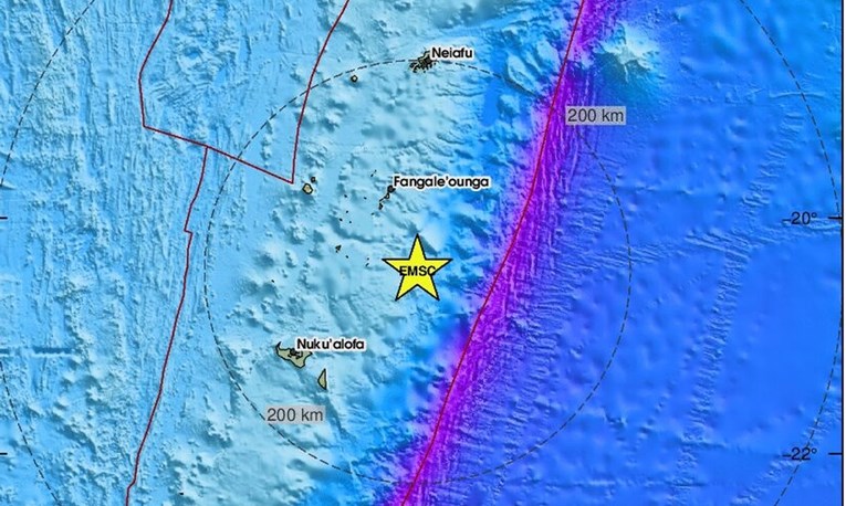 Potres magnitude 7.1 po Richteru pogodio Tongu, izdano upozorenje na tsunami