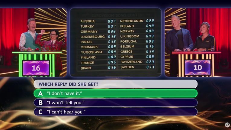 Kako je Helga Vlahović ušla u eurovizijsku povijest s izjavom "I don't have it"