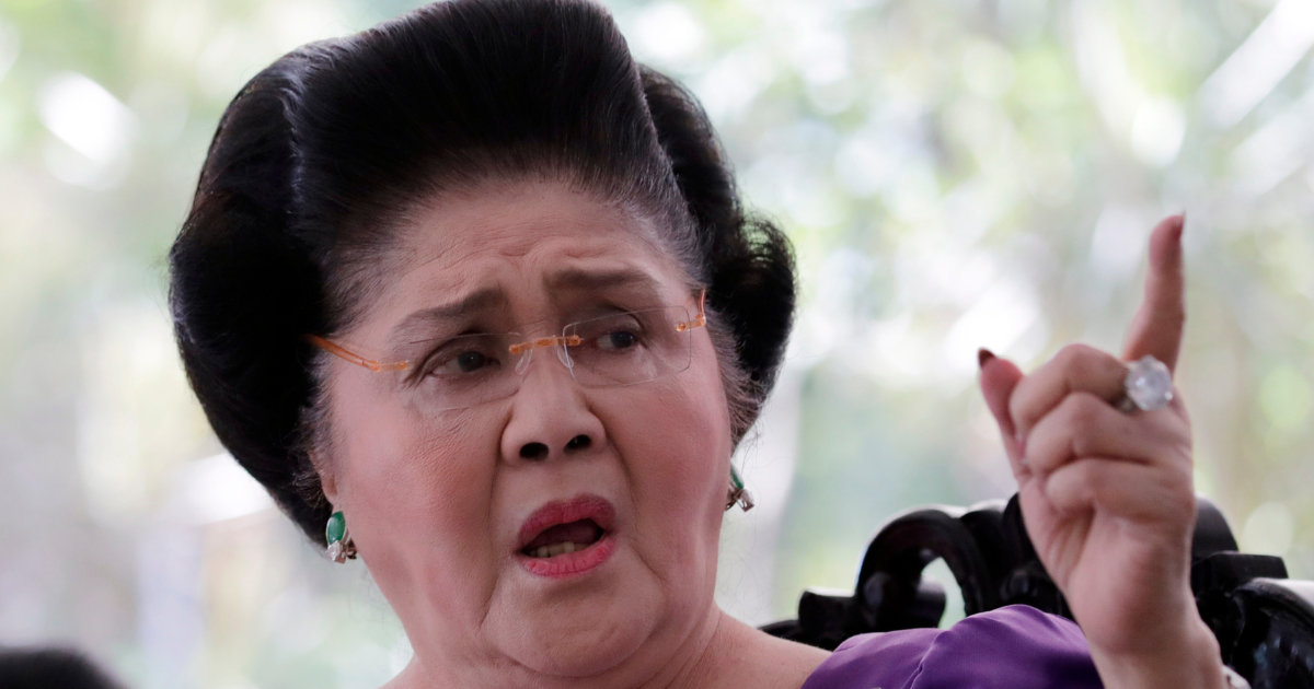 Bivša prva dama Filipina (94) oporavlja se u bolnici nakon upale pluća