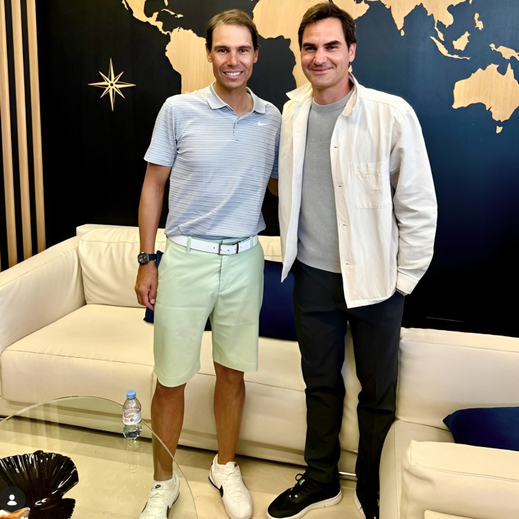 Fotografija s Federerom pokrenula lavinu komentara o Nadalovom izgledu