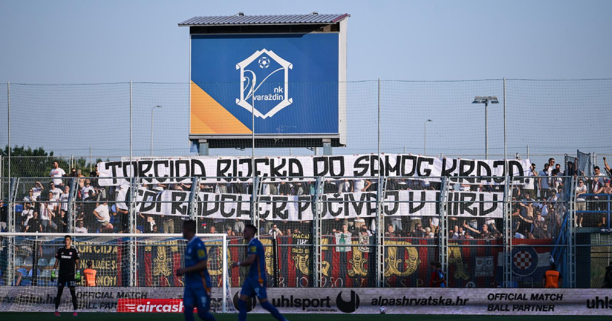 Torcida u Varaždinu podigla poruku pa vrijeđala Dalića