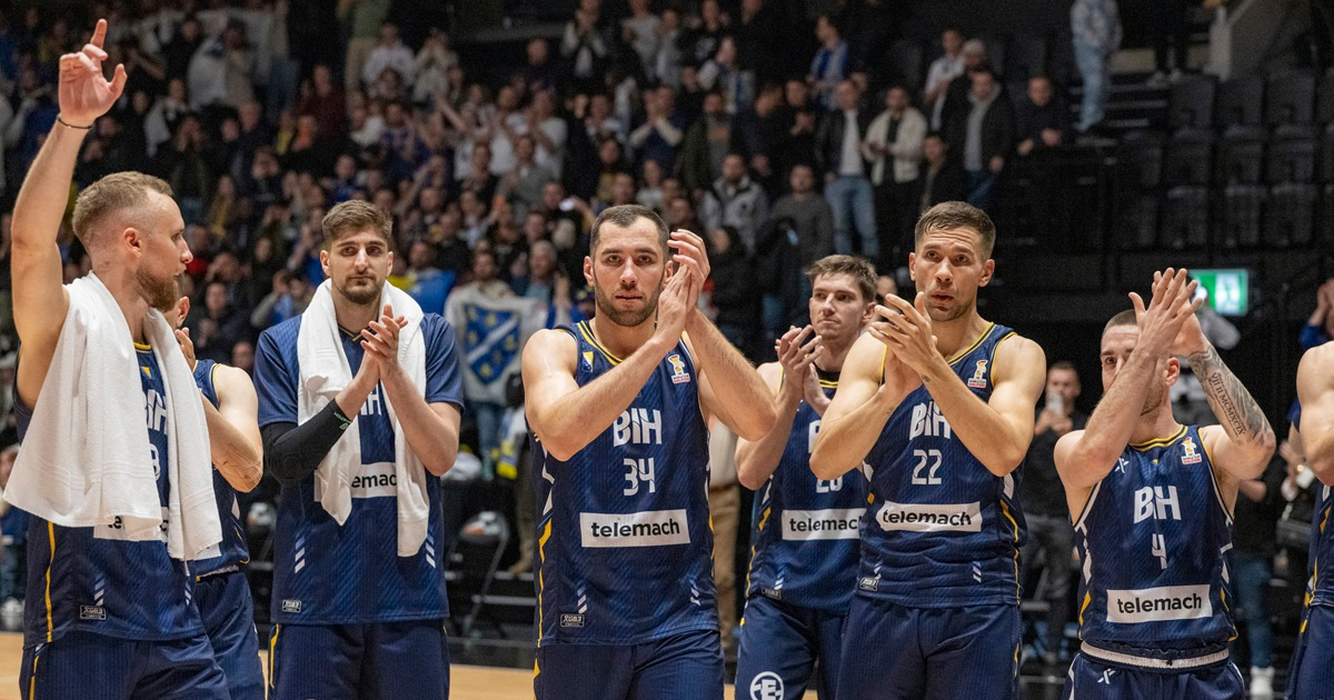 Košarkaši BiH pobijedili Švicarsku s 31 razlike, poraz Srbije