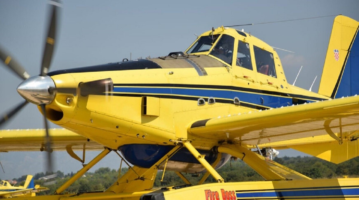 Požar kod Dubrovnika, na terenu kanader i air tractor