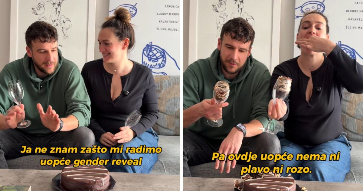 "A gdje su baloni i obitelj do 7. koljena?": Marko Mrkić i supruga otkrili spol bebe