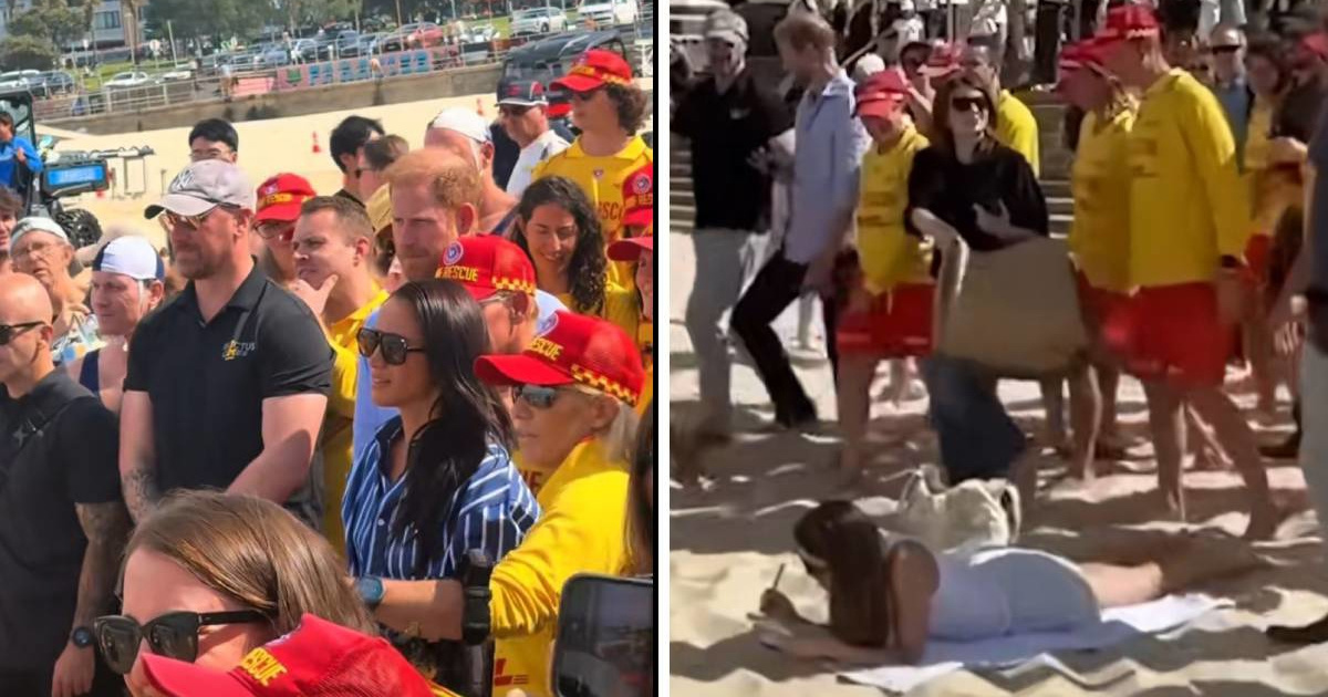 Kupačica na plaži ignorirala Harryja i Meghan, postala viralni hit