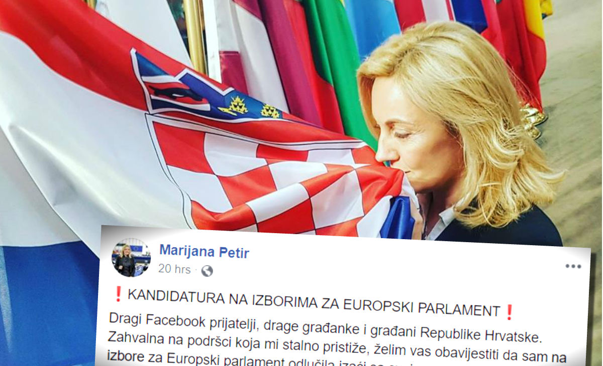 HDZ otkantao Marijanu Petir za euroizbore. Sad na Fejsu moli potpise