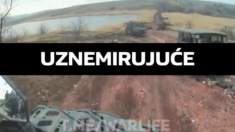 UZNEMIRUJUĆE Objavljena snimka "ceste smrti" kod Pokrovska: "Ovo je stvarnost"