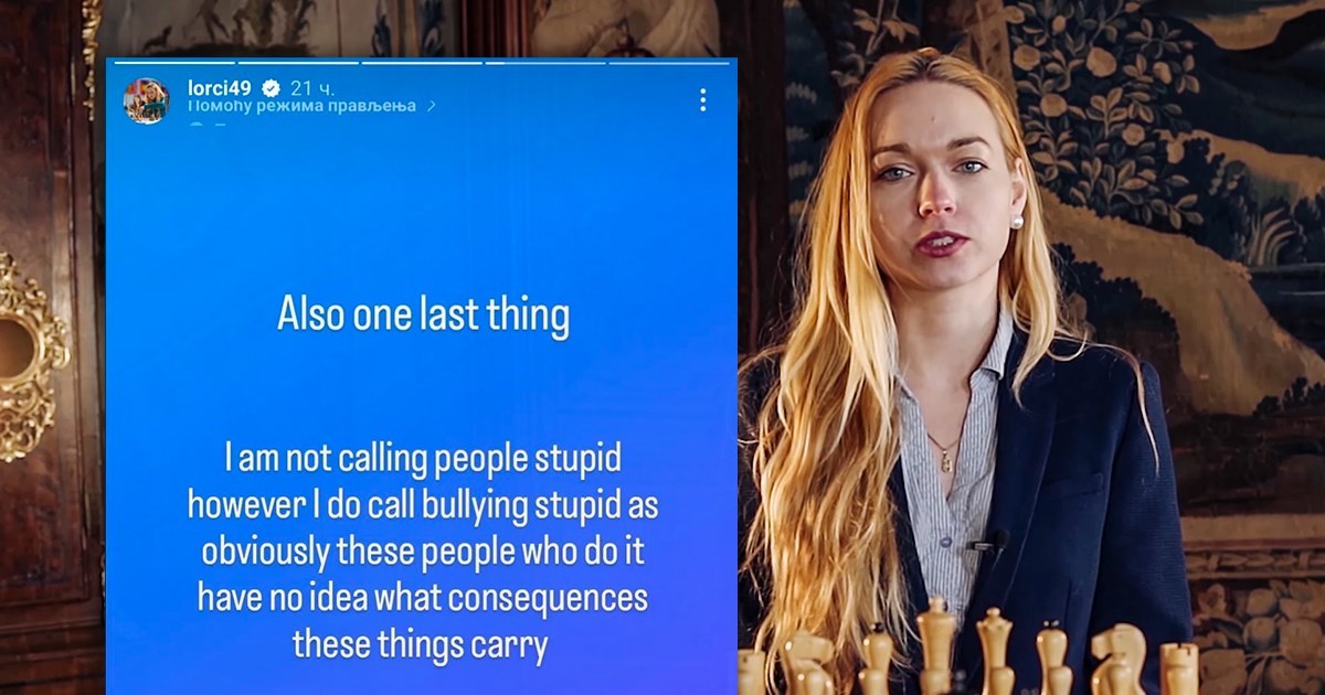 Slovenska šahistkinja napisala da Srbija nije civilizacija. Sad se opet oglasila