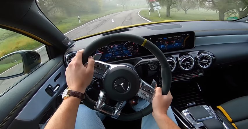 VIDEO Najbrutalniji kompakt je Mercedes i ima 421 KS. Evo kakav je u vožnji