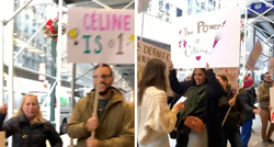 Prosvjed ispred ureda Rolling Stonea zbog liste najboljih pjevača: "Pravda za Celine"
