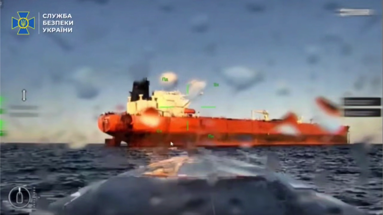 VIDEO Pomorski dronovi Mamai napali dva ruska tankera. Ukrajina objavila snimke
