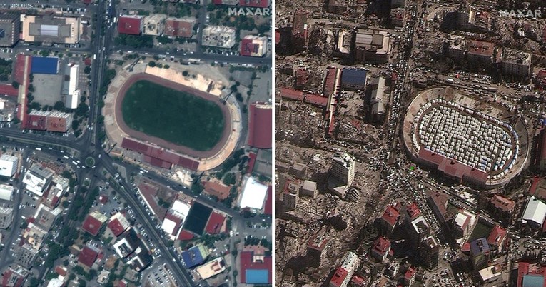FOTO Pogledajte satelitske slike turskih gradova prije i poslije potresa