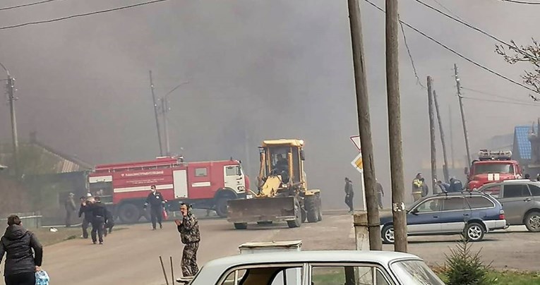 Eksplozija vojnog skladišta baruta u Rusiji, najmanje jedan mrtav i više ozlijeđenih