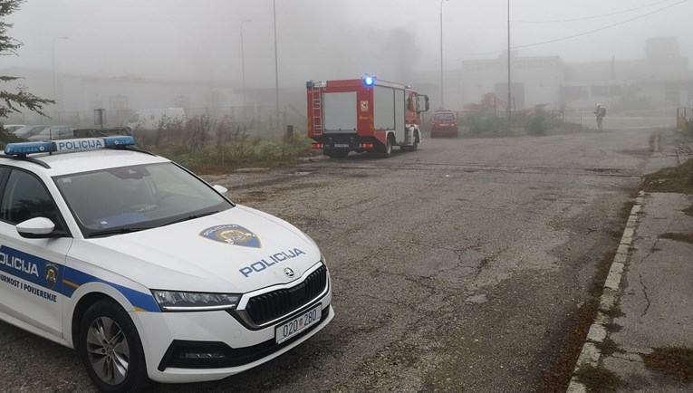 Požar u Bjelovaru, gorjelo u pogonu bivše industrije mesa