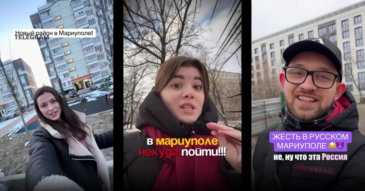 VIDEO Rusi razorili Mariupolj. Influenceri sad reklamiraju život pod okupacijom