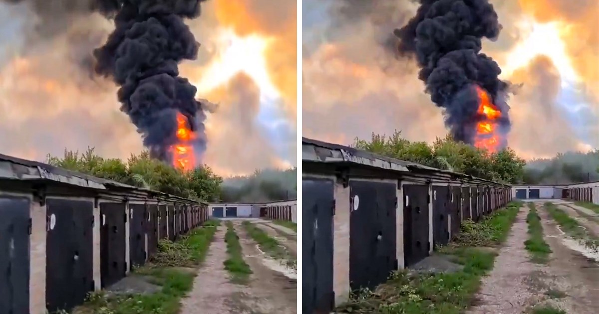 VIDEO Eksplozija i požar u ruskoj tvornici koja radi gorivo za mlažnjake