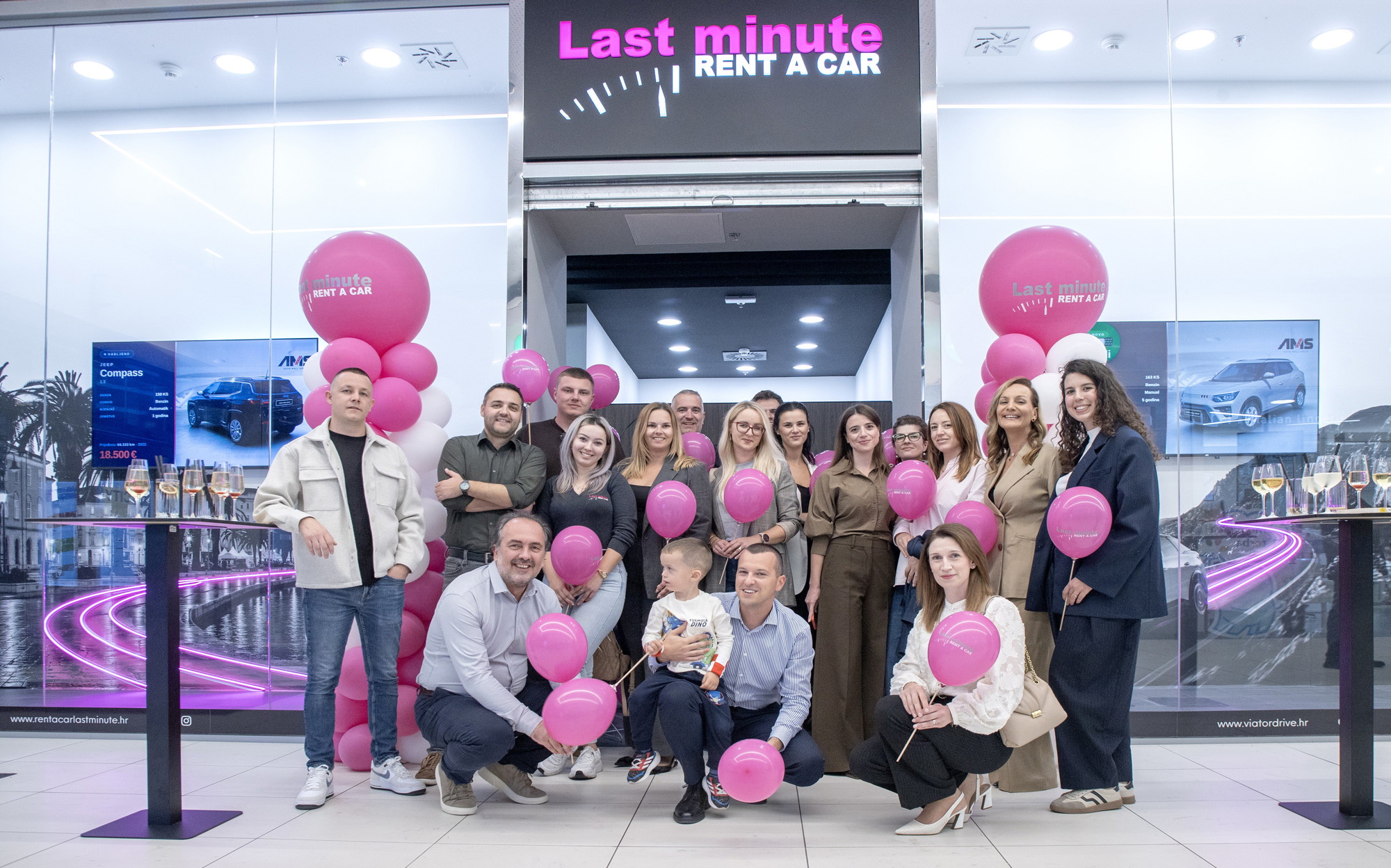 Last minute rent a car otvorio novu poslovnicu u Splitu, na otvorenju i poznata imena