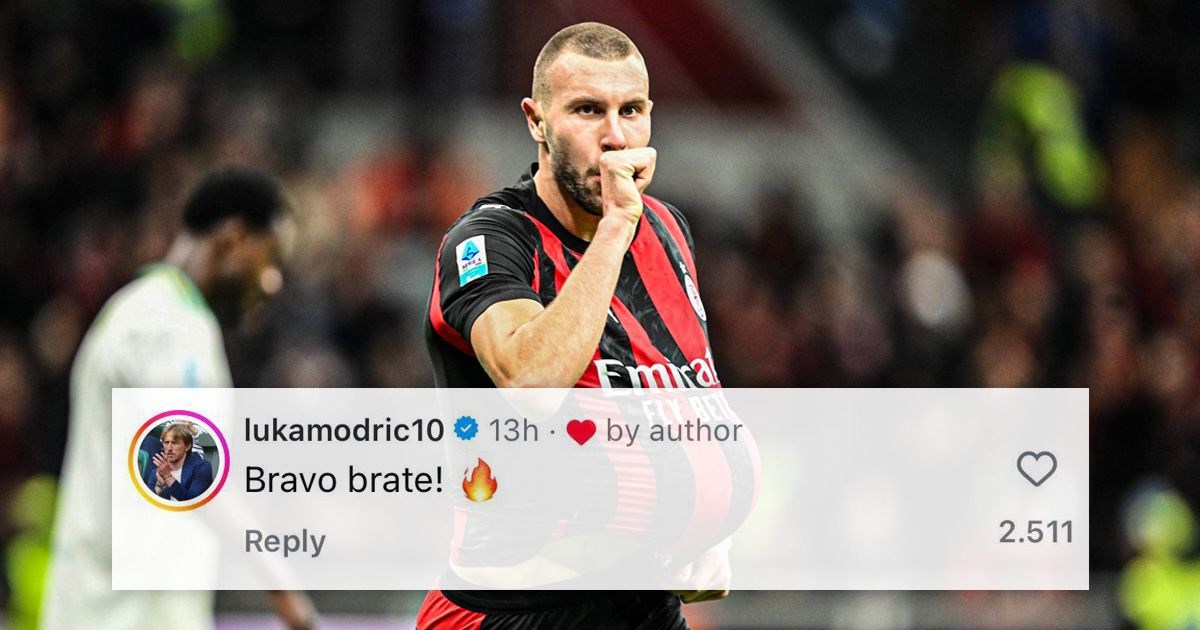 Srpski junak Milana proslavom gola objavio veliku novost. Modrićeva čestitka je hit