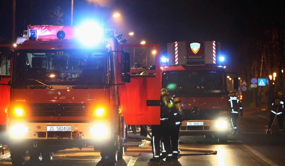 Požar u automat klubu u Zagrebu sinoć buknuo zbog opuška, šteta oko 120.000 eura