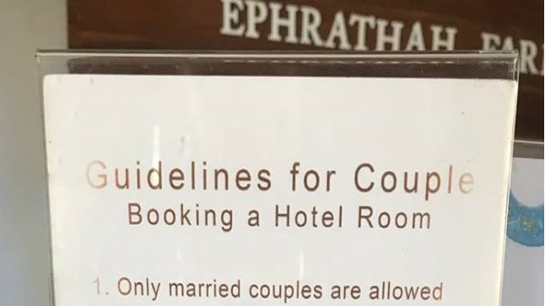 Hotel s bizarnim uvjetima: "Samo je vjenčanim parovima dopušteno dijeliti sobu"