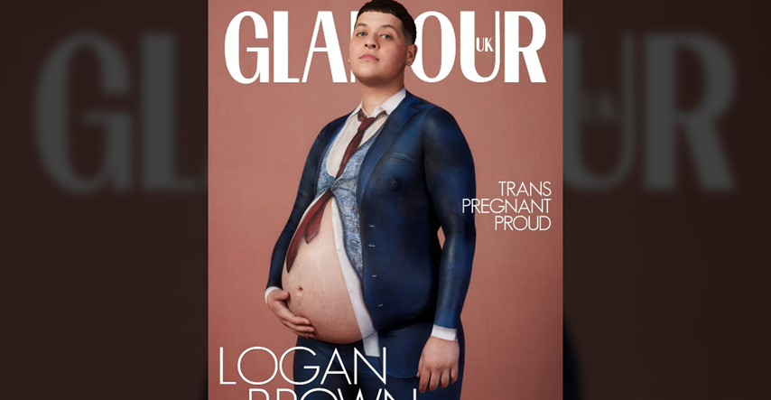 Logan je na naslovnici Glamoura UK: "Ja sam dokaz da trudni muškarci postoje"