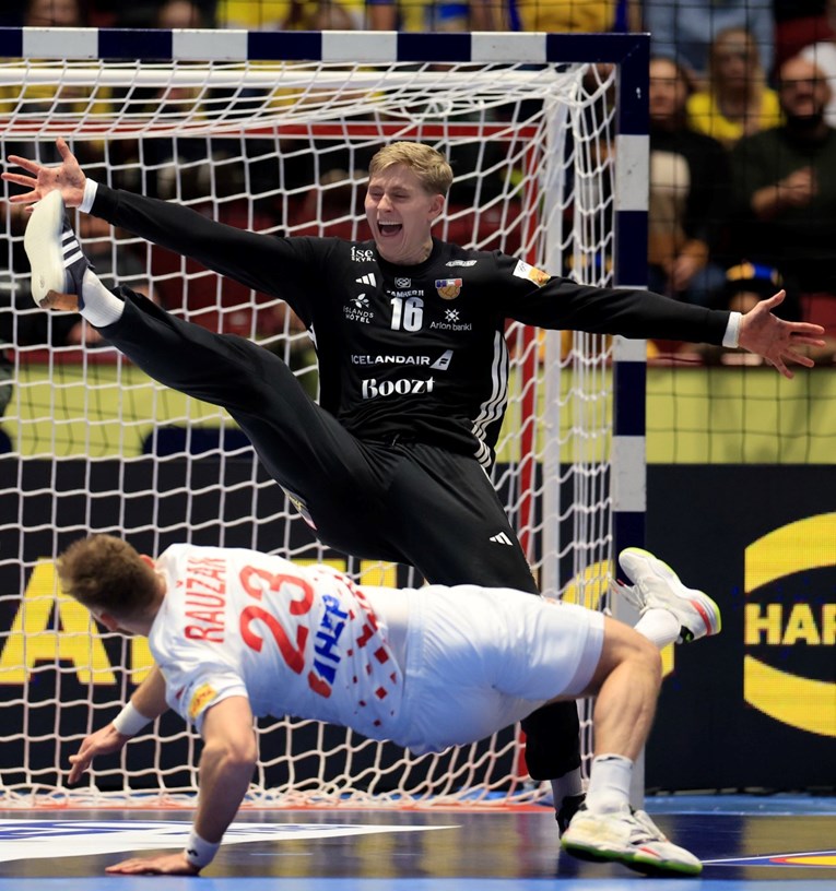 Islandski golman o Hrvatu: Taj tip je pucao s dva igrača na sebi. To najbolje radi