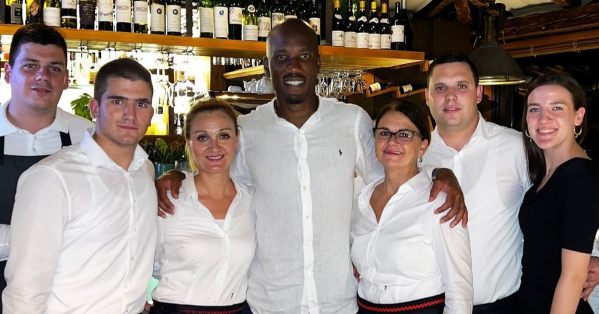 Nogometna zvijezda posjetila Dubrovnik, objavljena fotografija iz restorana