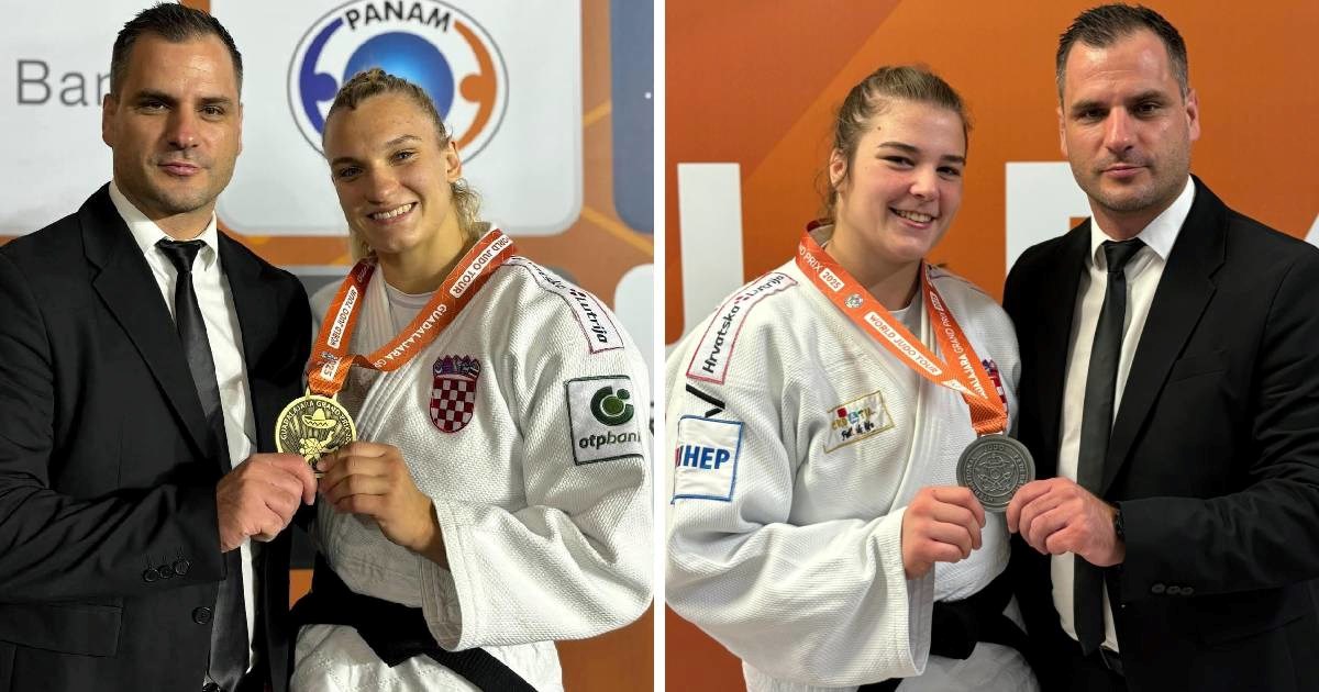 Lara Cvjetko osvojila zlato, a Helena Vuković srebro na judo Grand Prixu u Meksiku