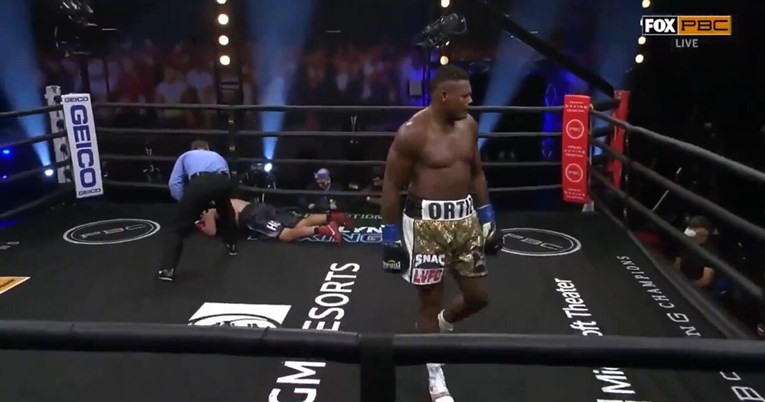 Pogledajte nokaut King Kong Ortiza nakon samo 46 sekundi u ringu