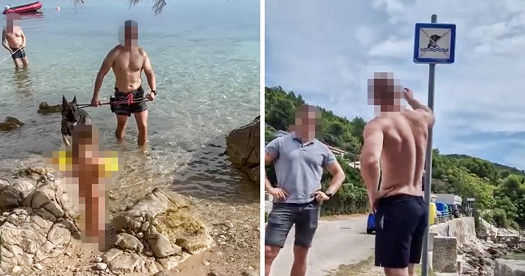 VIDEO Turisti na Cresu tvrde da im lokalci prijete i da ih tjeraju s plaže