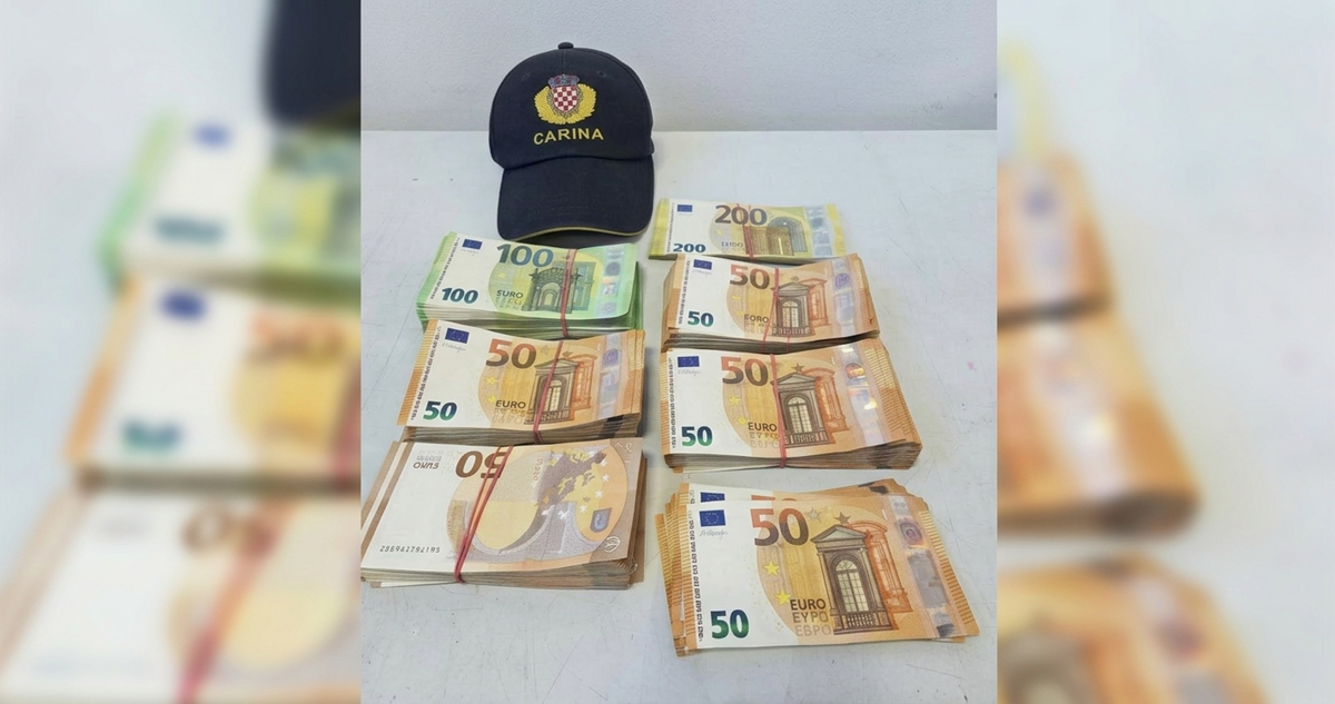 Nije prijavio 41.700 eura pri ulasku u Hrvatsku. Dobio veliku novčanu kaznu