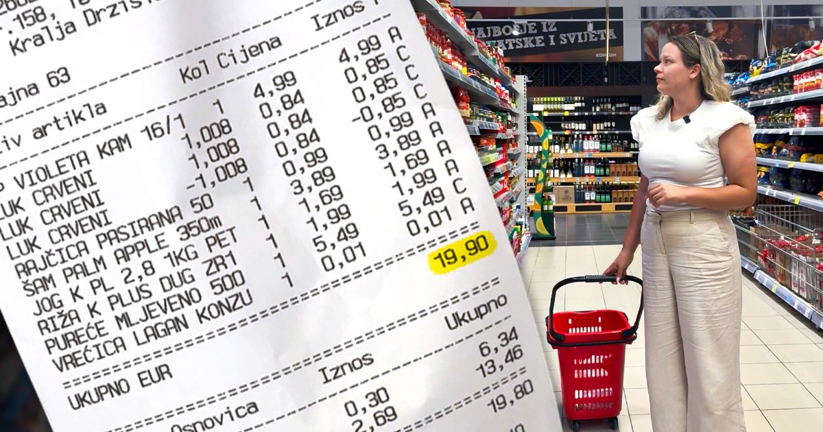 Ovo smo prije par godina plaćali 100 kuna. Pogledajte koliko sad košta u eurima