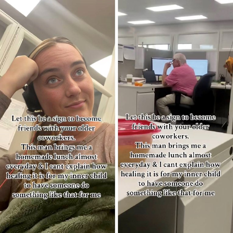 Djevojku (23) oduševila gesta boomera: Svaki dan mi na posao donosi domaći ručak