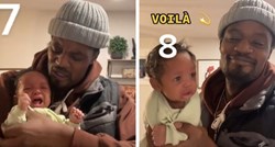Tata u viralnom videu pokazao kako umiriti uplakanu bebu za 18 sekundi