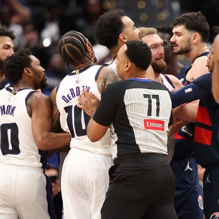 VIDEO Skoro nova tučnjava u NBA ligi. Srbin krenuo na Amerikanca