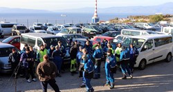 Deseci radnika iz Rumunjske prosvjeduju kod riječke rafinerije