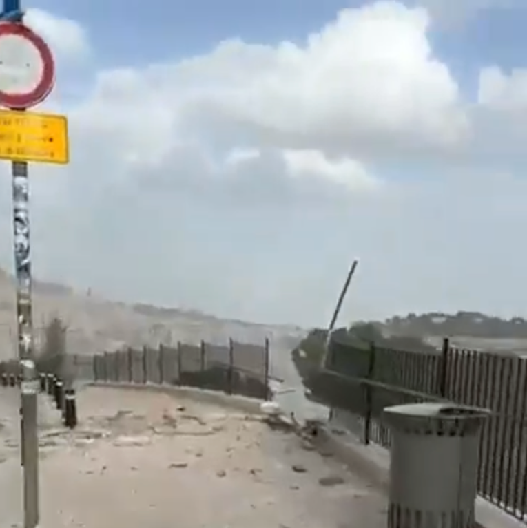 VIDEO Silovita eksplozija u Jeruzalemu, dio iranskog projektila pao na Stari grad