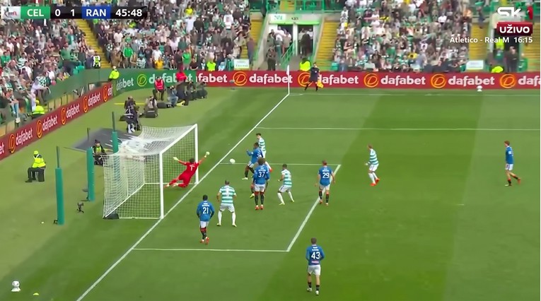 VIDEO Čudesna obrana reprezentativca Hrvatske za pobjedu u derbiju Rangersa i Celtica