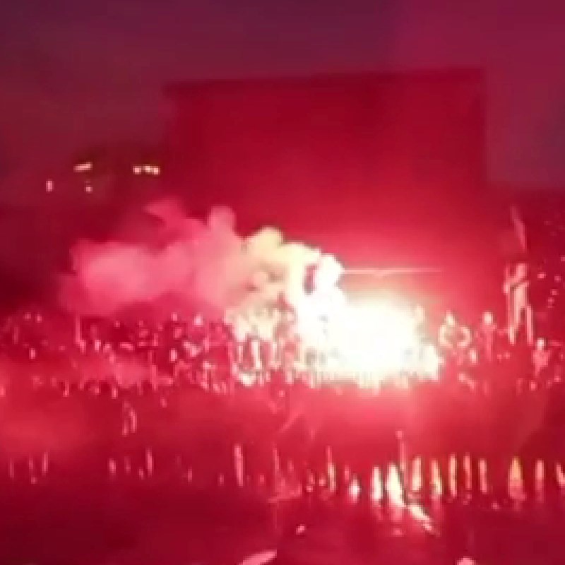 Navijači Crvene zvezde upali na stadion Partizana. Pogledajte što su napravili