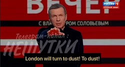 Putinov propagandist: London će se pretvoriti u pepeo