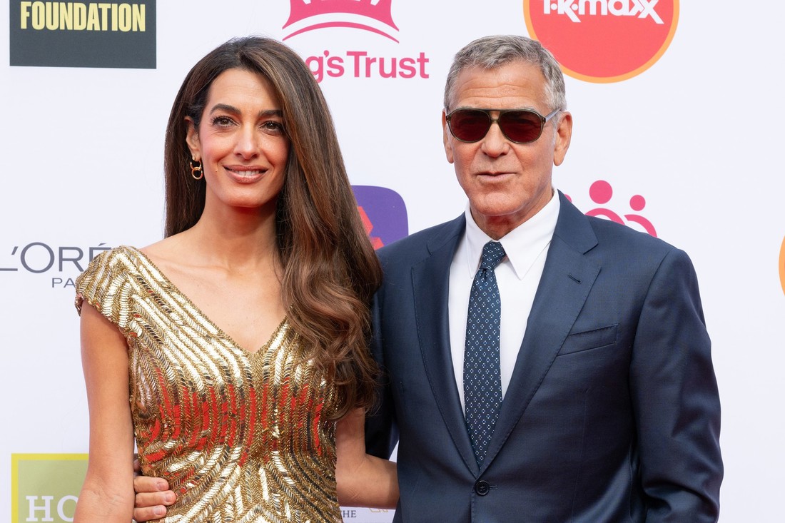 Amal (48) i George (65) Clooney pozirali na proslavi organizacije kralja Charlesa